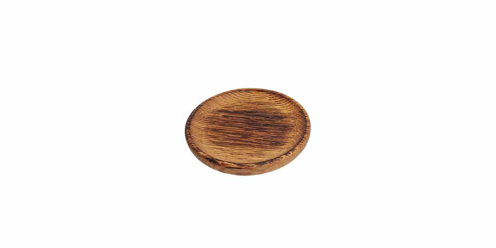 Деревянная тарелка для подачи